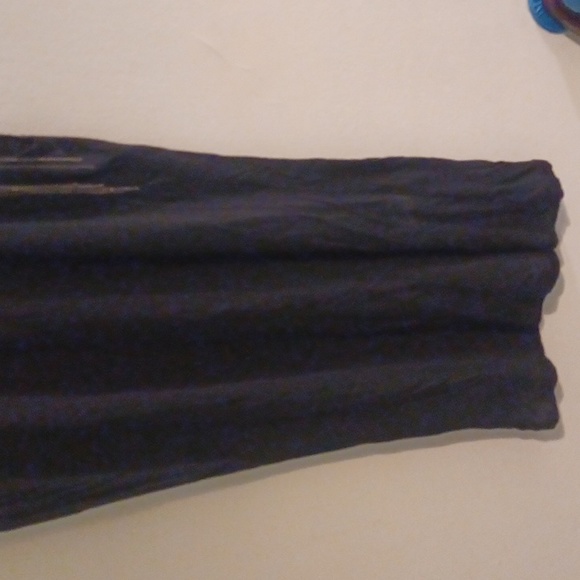 5 For $15 cap sleeve asymmetrical tshirt with metal tassel & zipper - Picture 6 of 9